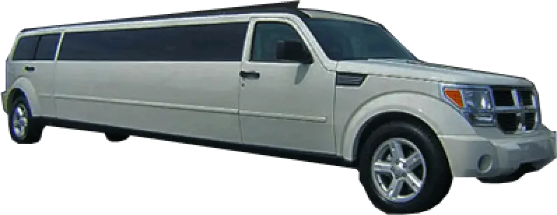 Grey Dodge Nitro Limo