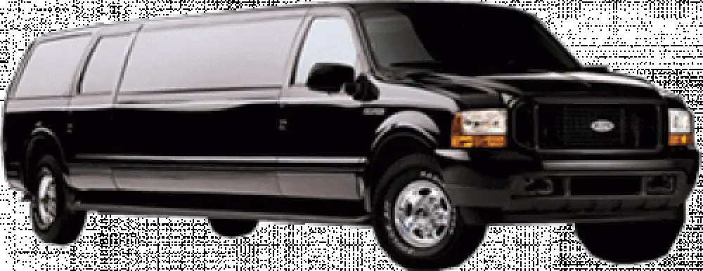 black excurion limo