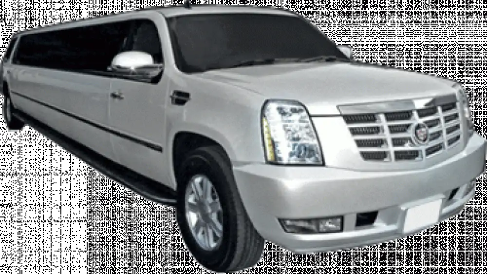 gray cadilac escalade limo