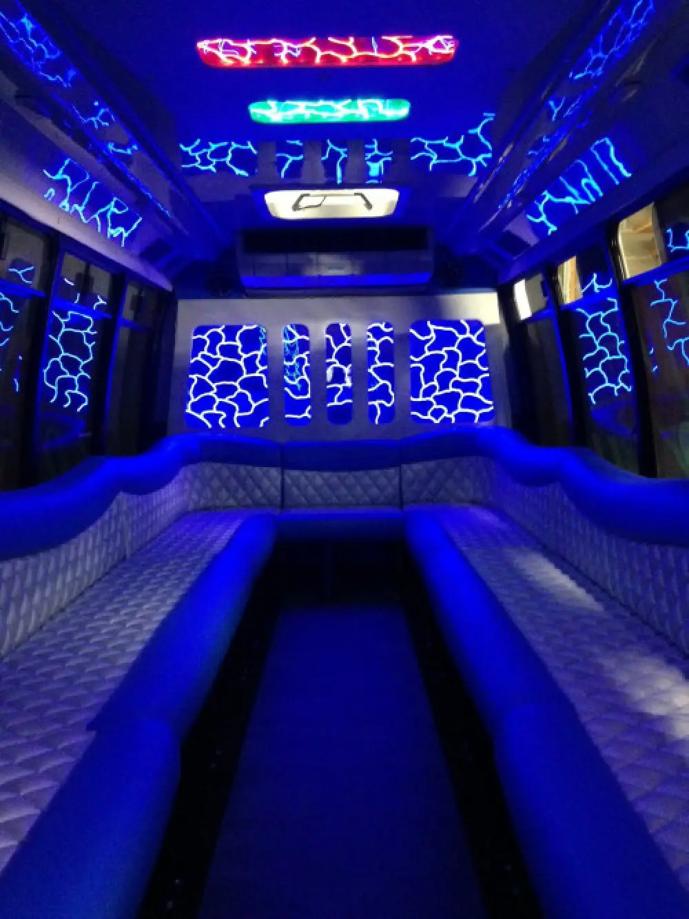 Labatt Blue Limo Bus interior