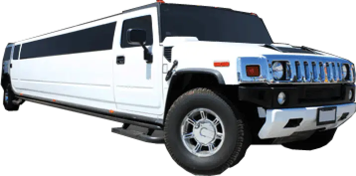 White H2 Hummer Stretch Limo