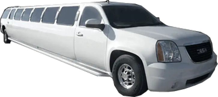 White Yukon Denali Limo