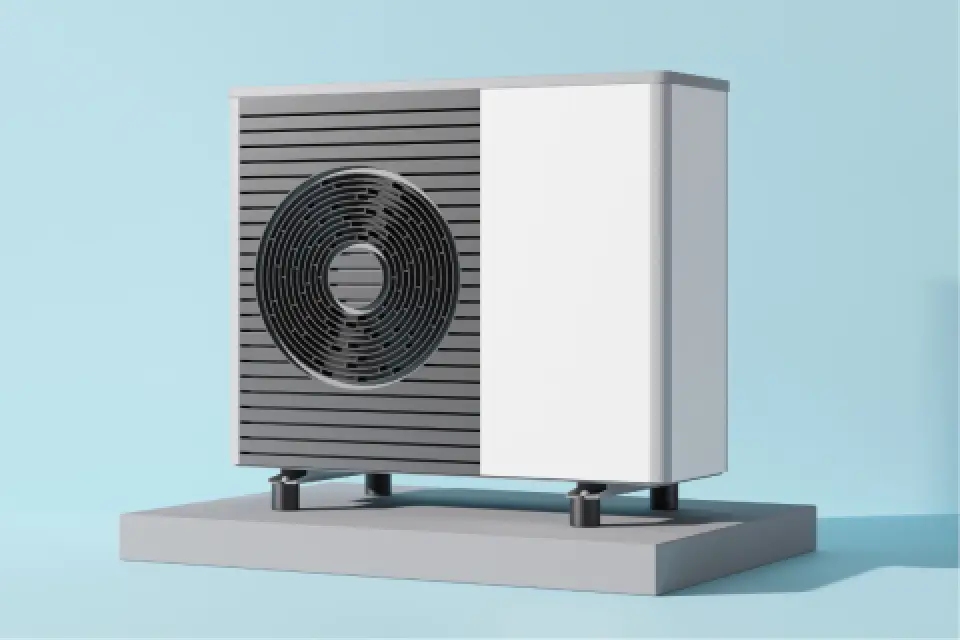 Modern air source heat pump unit
