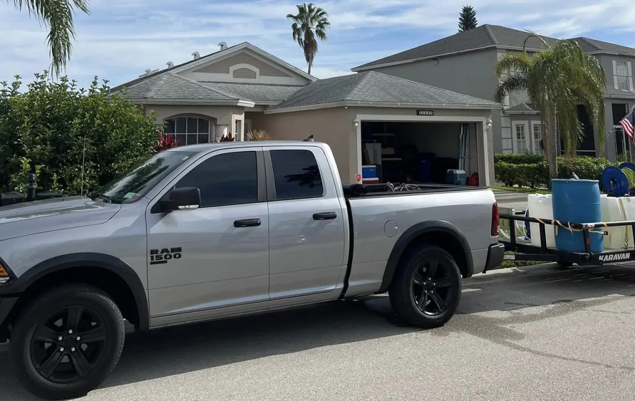 Florida power washing project