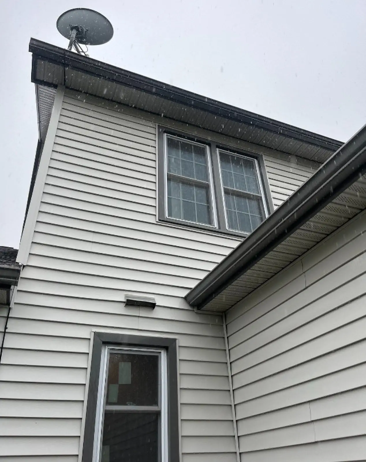 Power washing project after