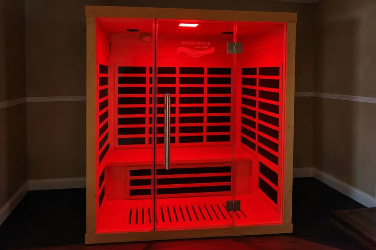 Infrared sauna at Healing Hands Wellness Studio