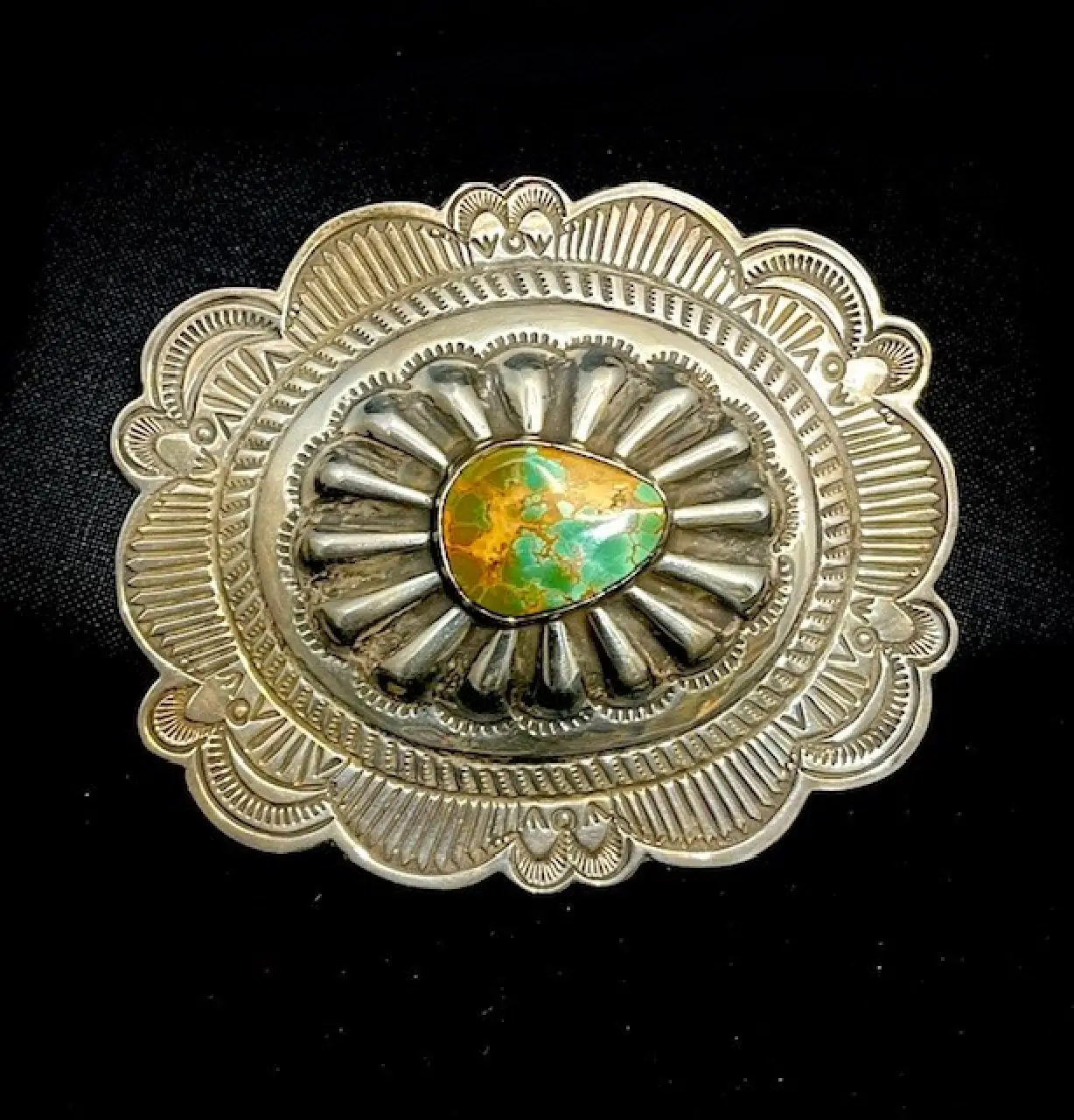 JP Royston Stone Belt Buckle