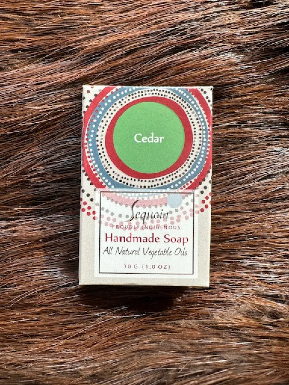 Sequoia Cedar Mini Soap