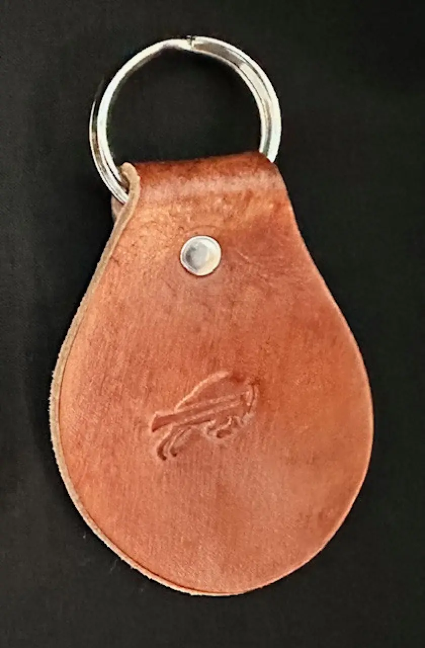 Cr Leather Keychain