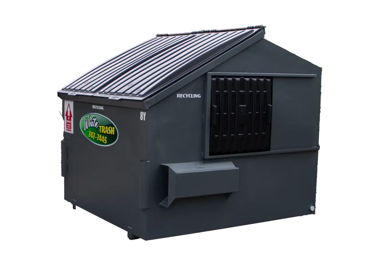 8 yard front-load commercial dumpster in Rochester NY