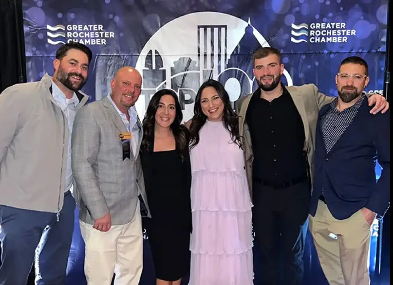 Fusion Digital team at a Greater Rochester Chamber event