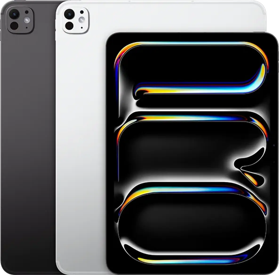 iPad Pro in space black and silver