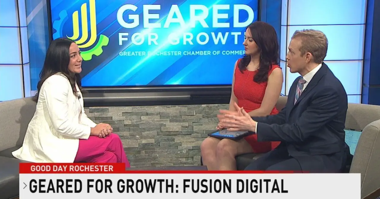 Fusion Digital Featured on Geared for Growth with Rochester Chamber