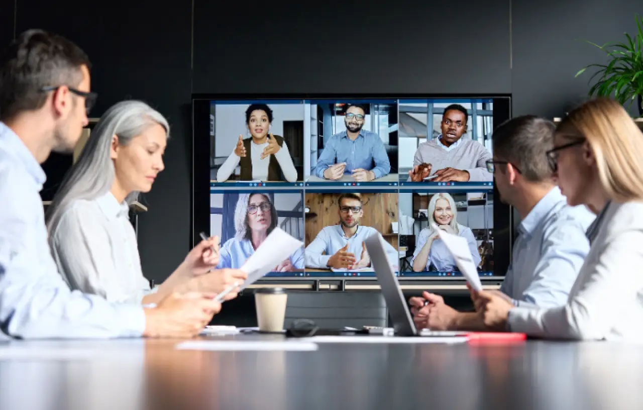 virtual and in person meeting