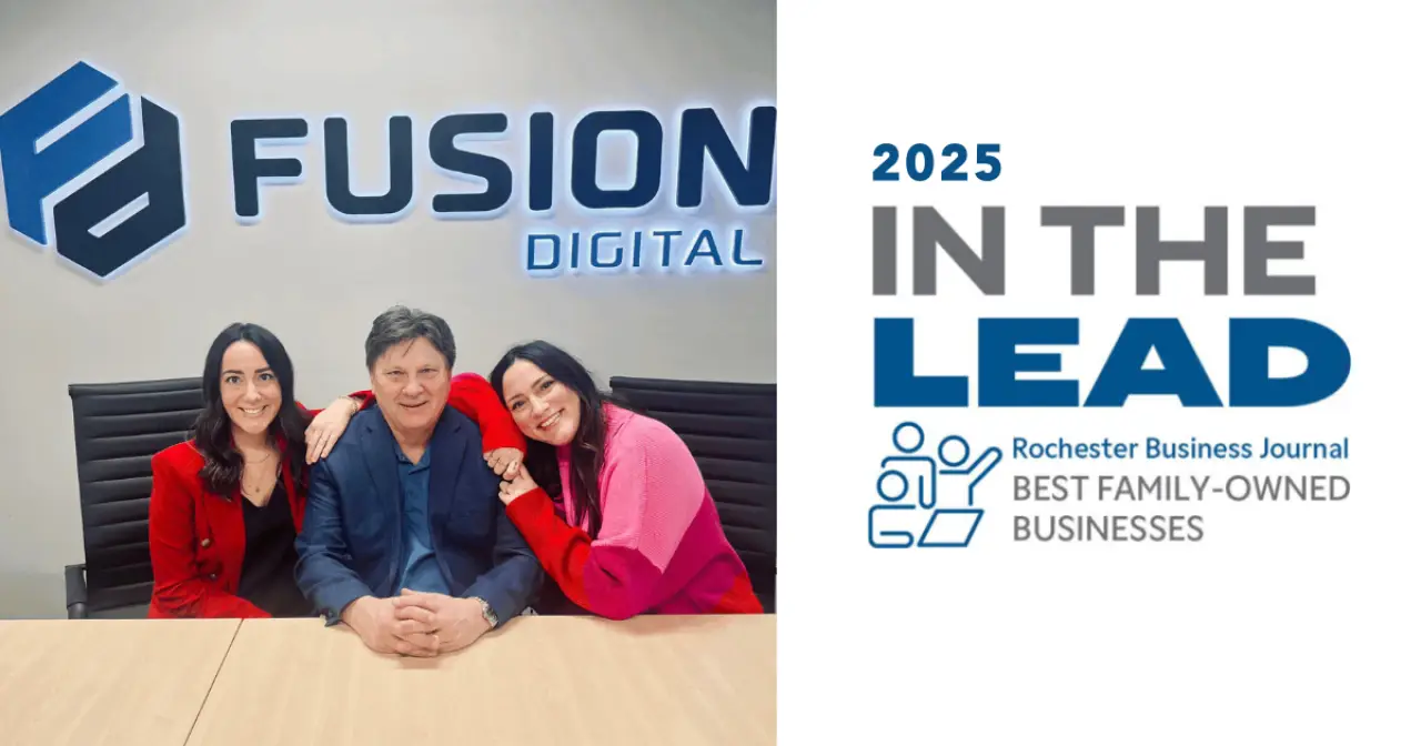 Fusion Digital Honored Again by RBJ as a Top Family-Owned Business