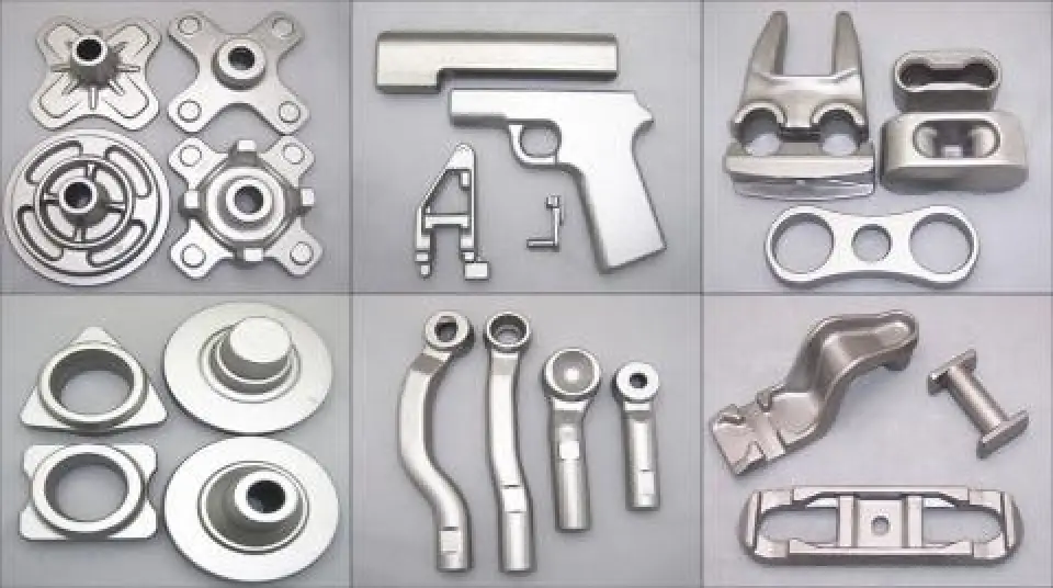 different forged molds