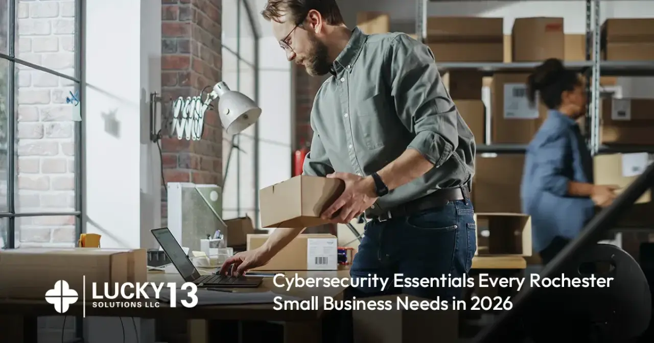 Cybersecurity Essentials Every Rochester Small Business Needs in 2026