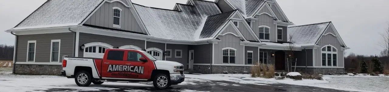 american custom exteriors and interiors residential siding project