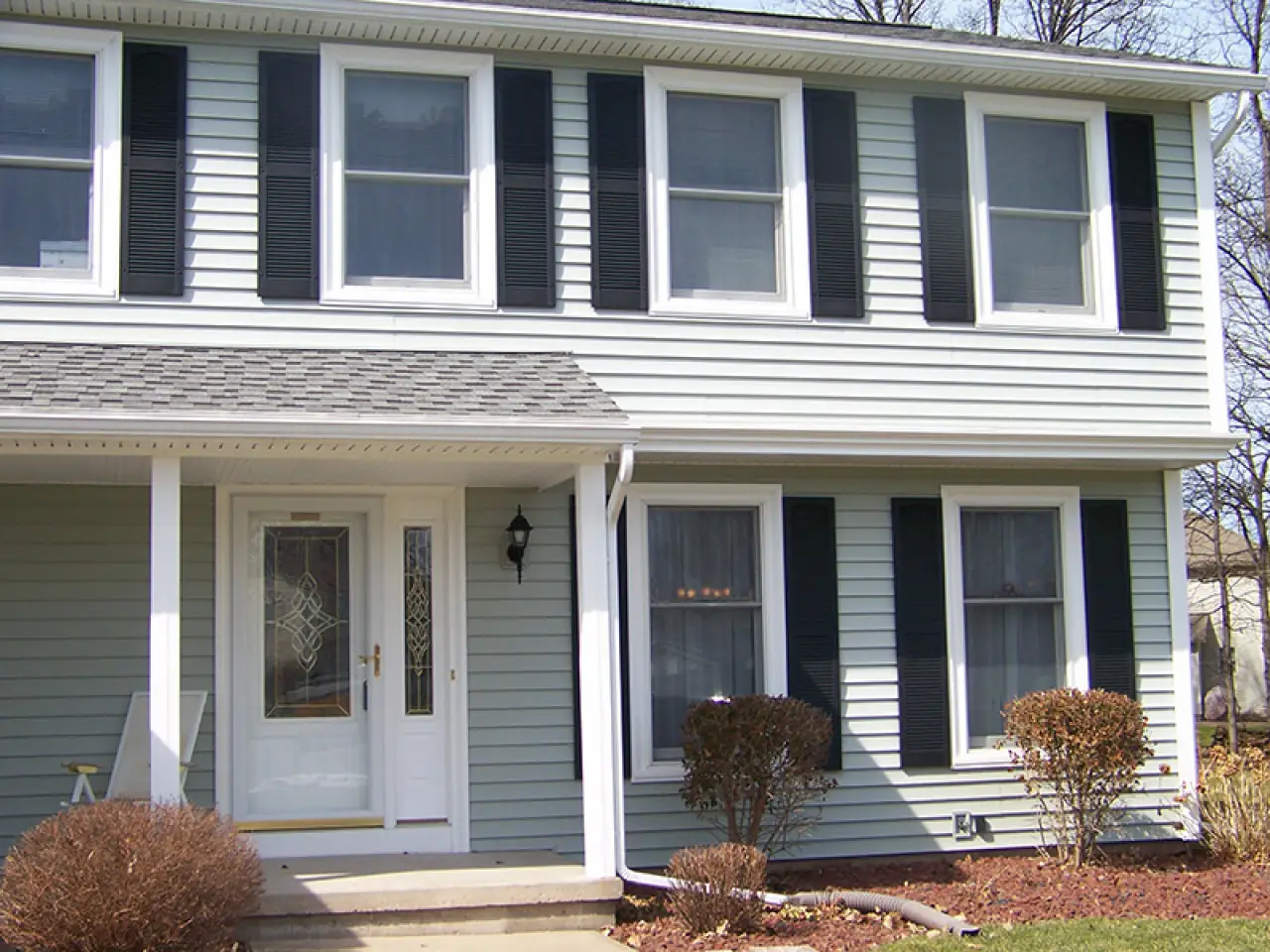 traditional vinyl clapboard siding installed by american custom exteriors and interiors