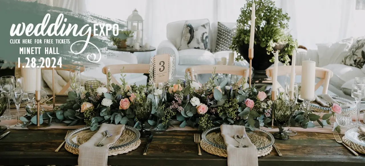 wedding table setting