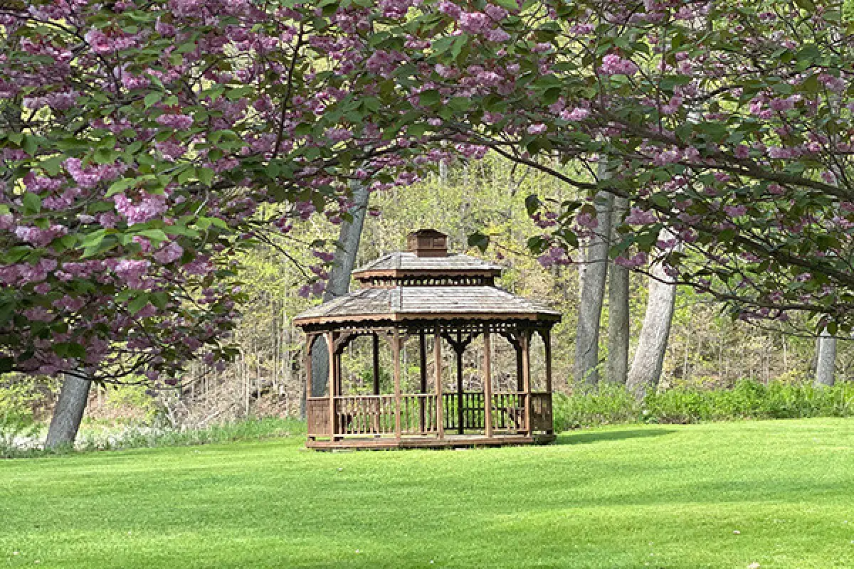 outdoor gazebo space