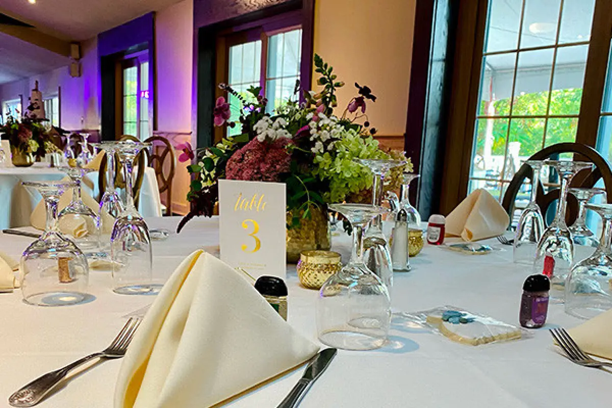 wedding reception glendoveers