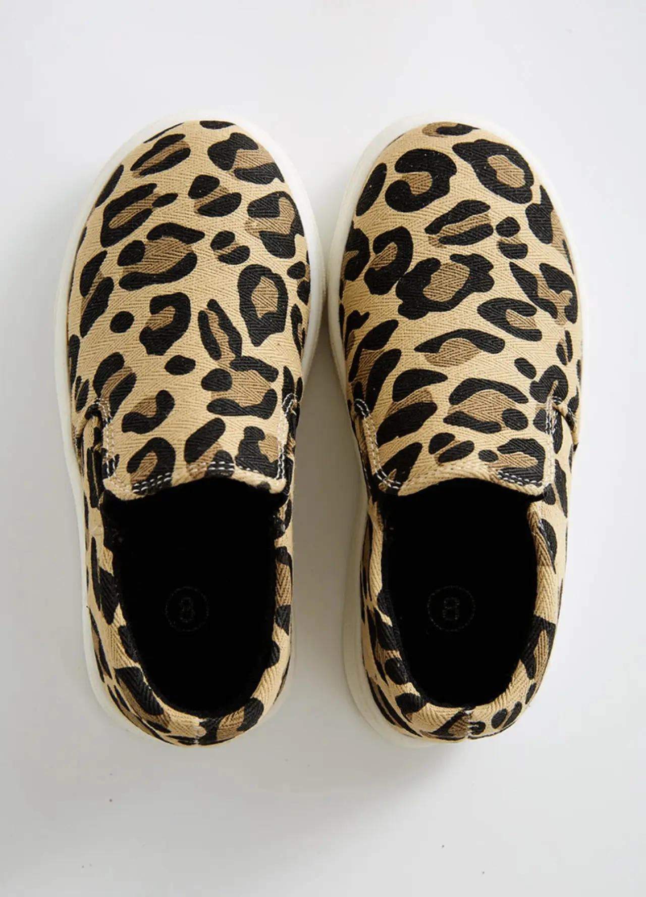 leopard loafer sneakers