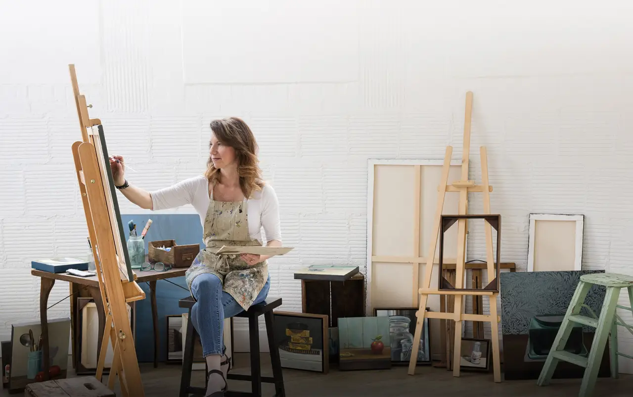 Amy E. Wheeler Painting