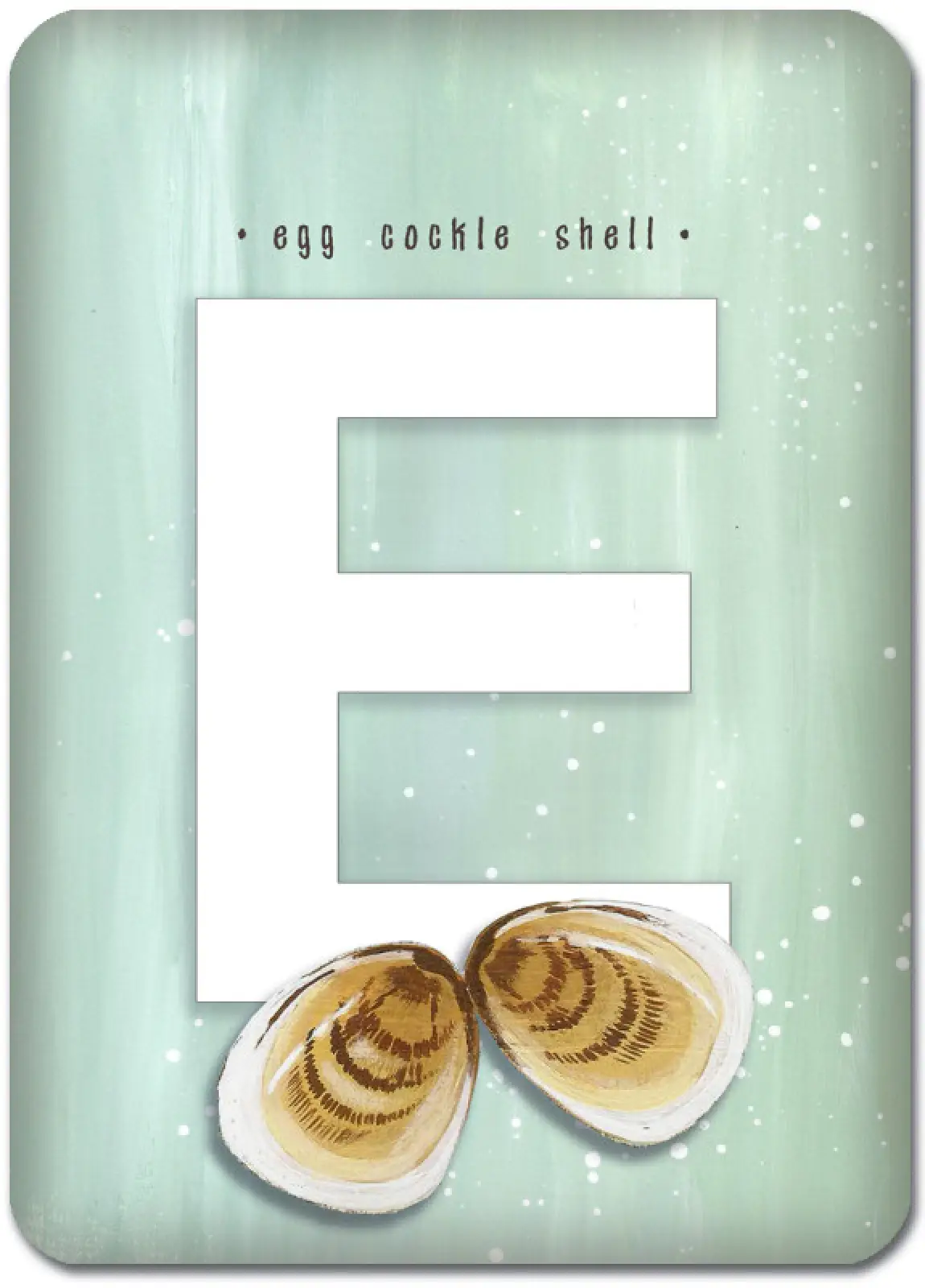 E is for Egg Cockle