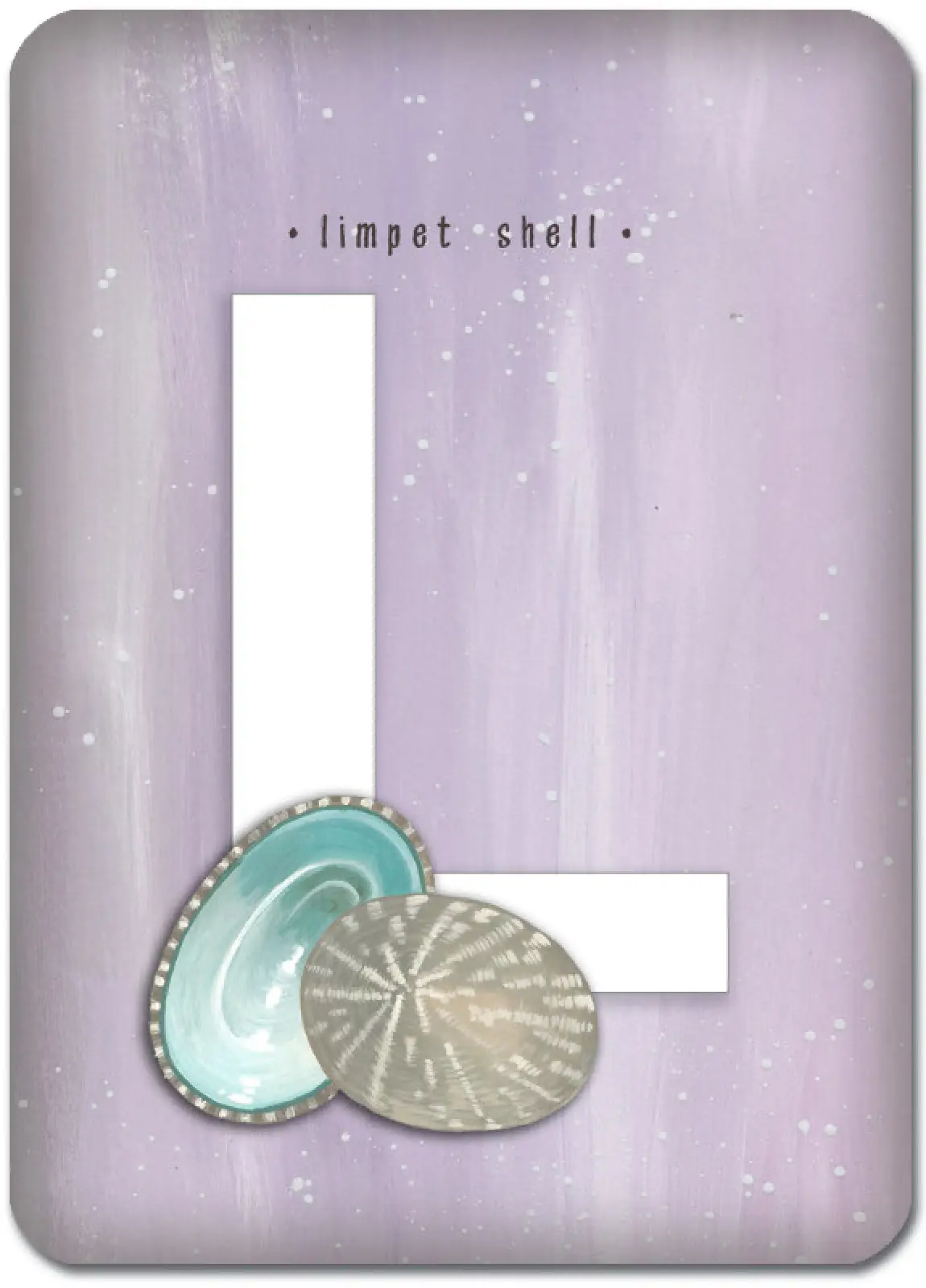 L is for Limpet Shell