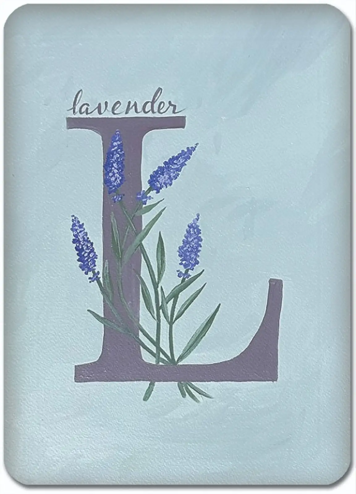 L is for Lavender