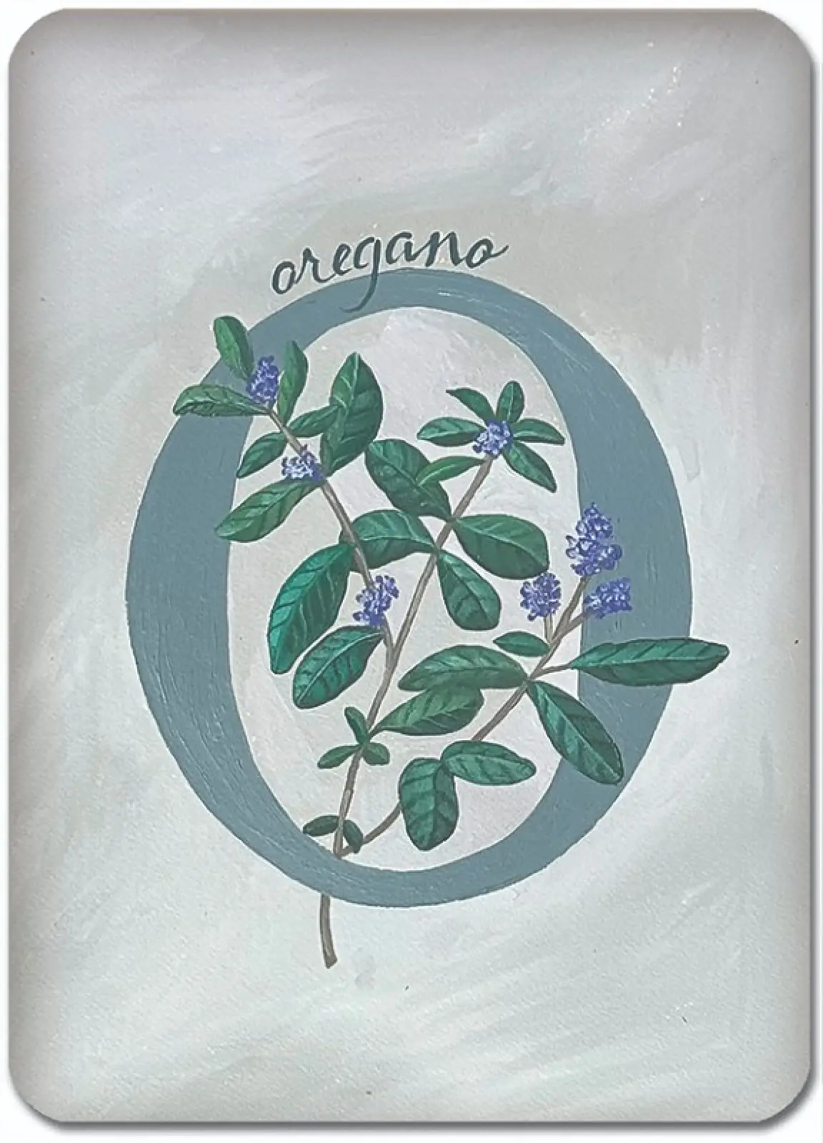 O is for Oregano