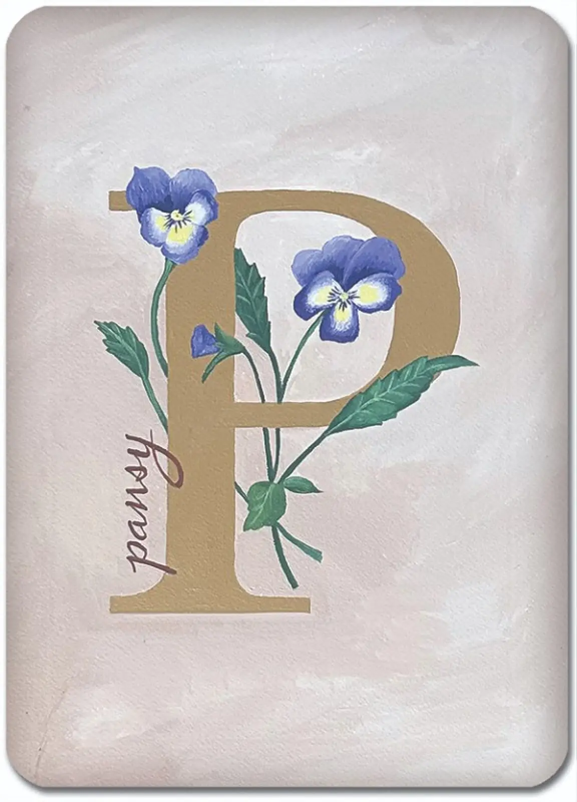 P is for Pansy