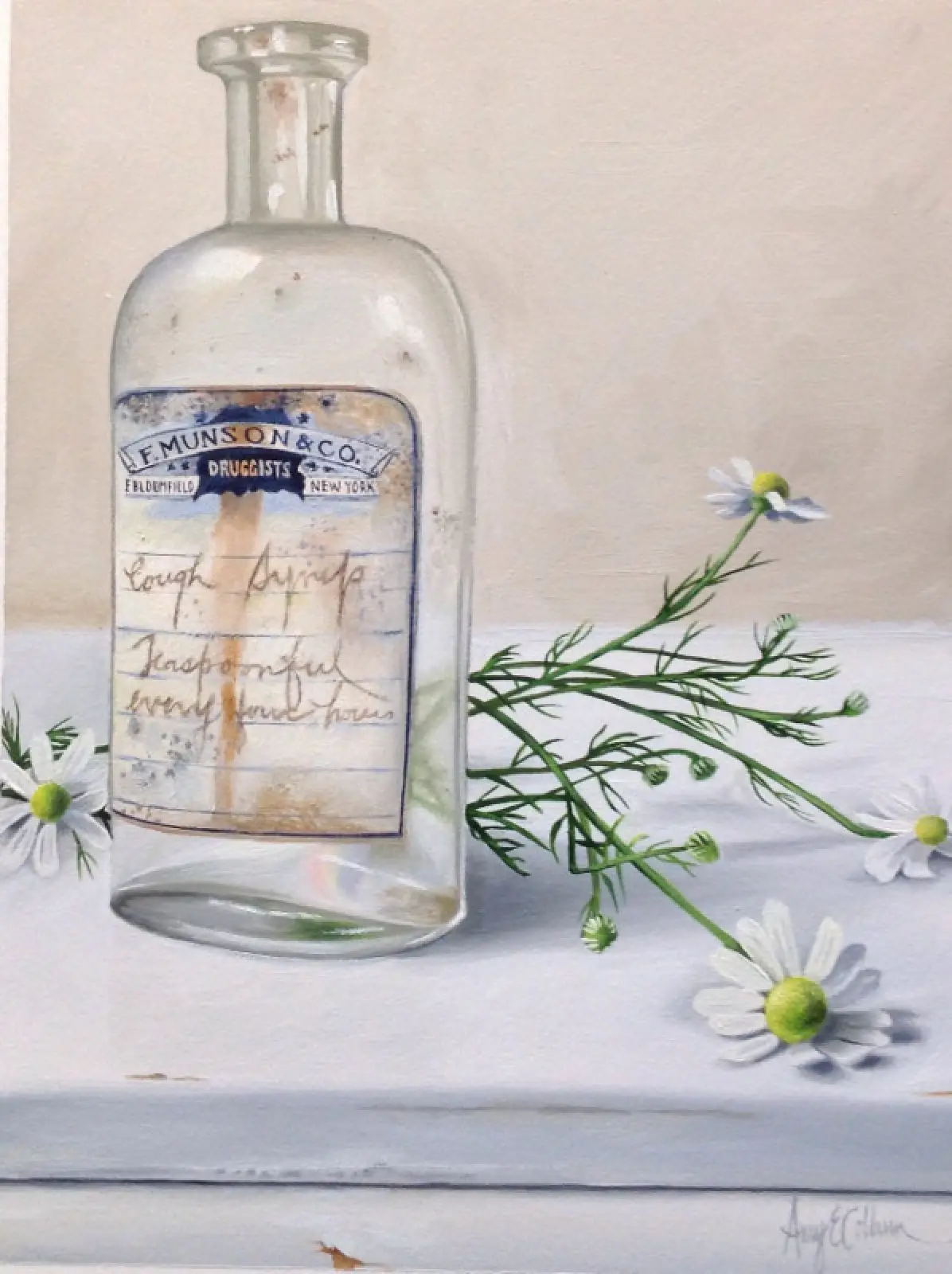 Apothecary bottle, Chamomile
