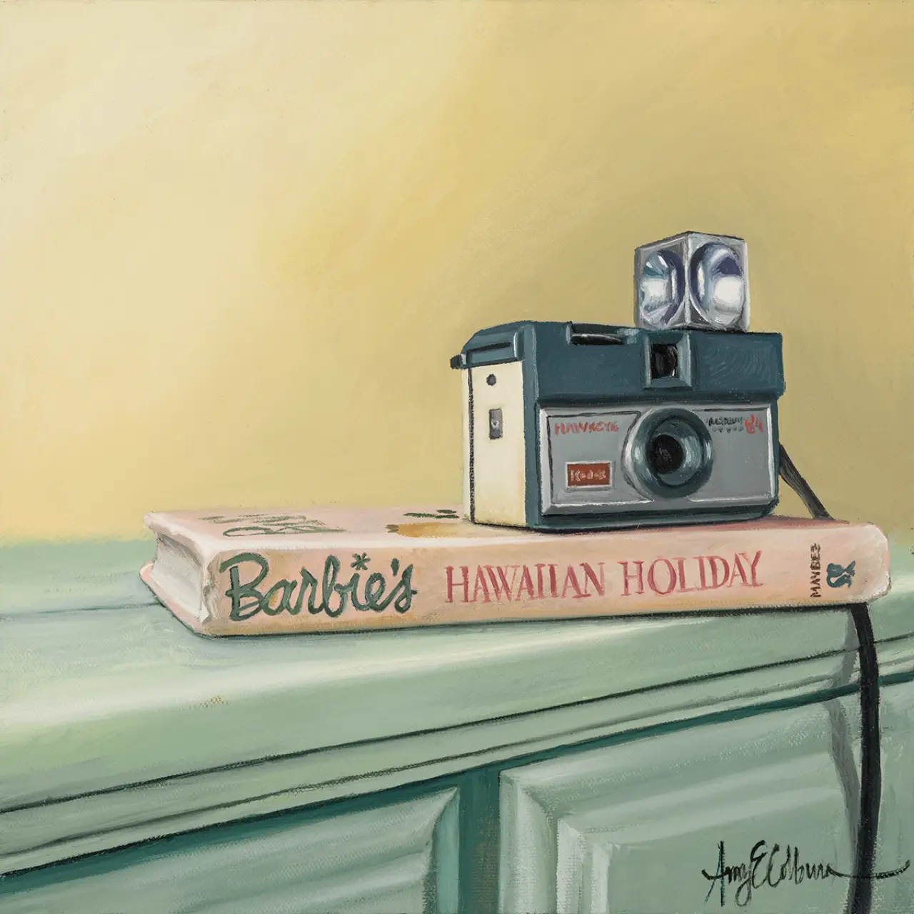 Book, Camera, Dresser