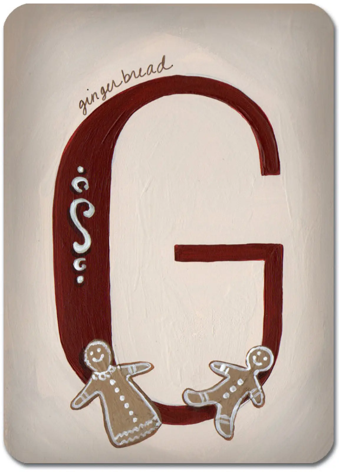 G is for Gingerbread