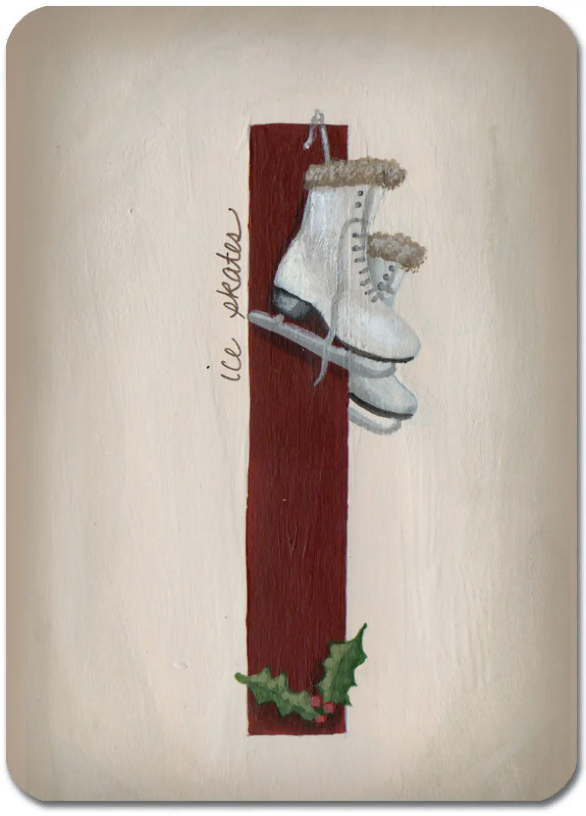 I is for Ice Skates