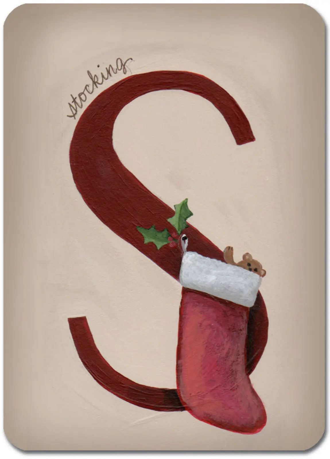 S is for Stocking