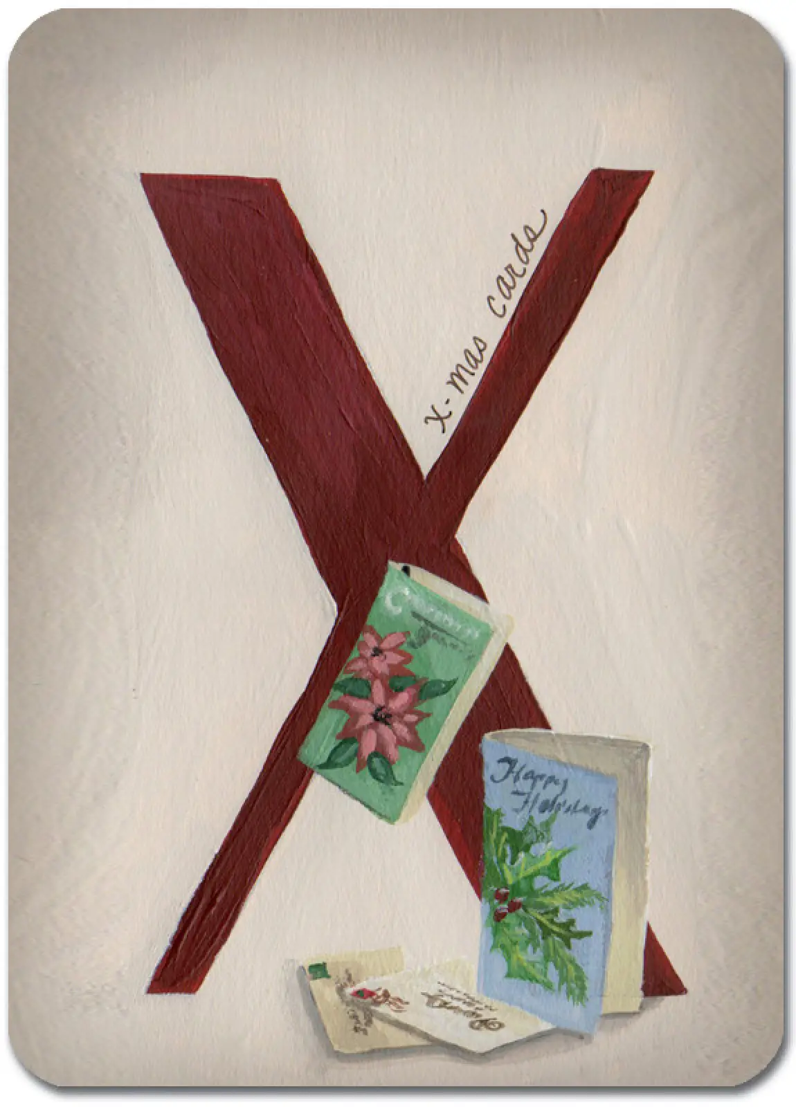 X is for Xmas Cards