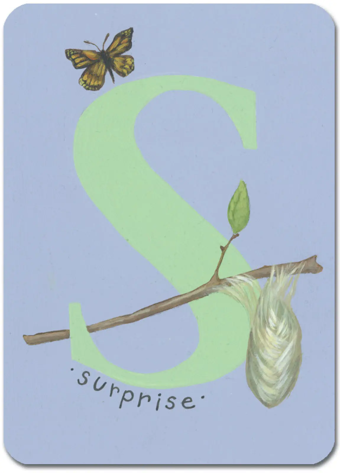 S is for Surprise (Blue)