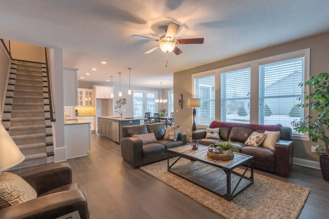 beautiful interior of a crescent park development home