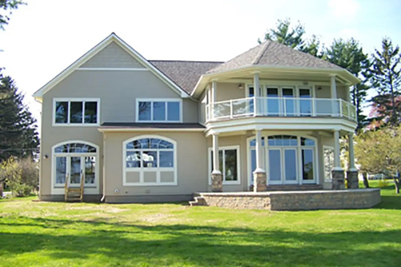 Custom 2-story home in Webster NY built by Sortino Properties.