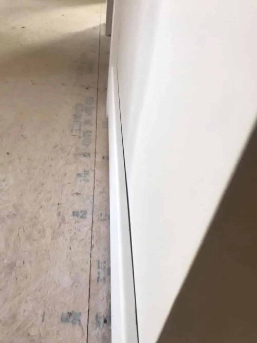 example of molding in need of repair