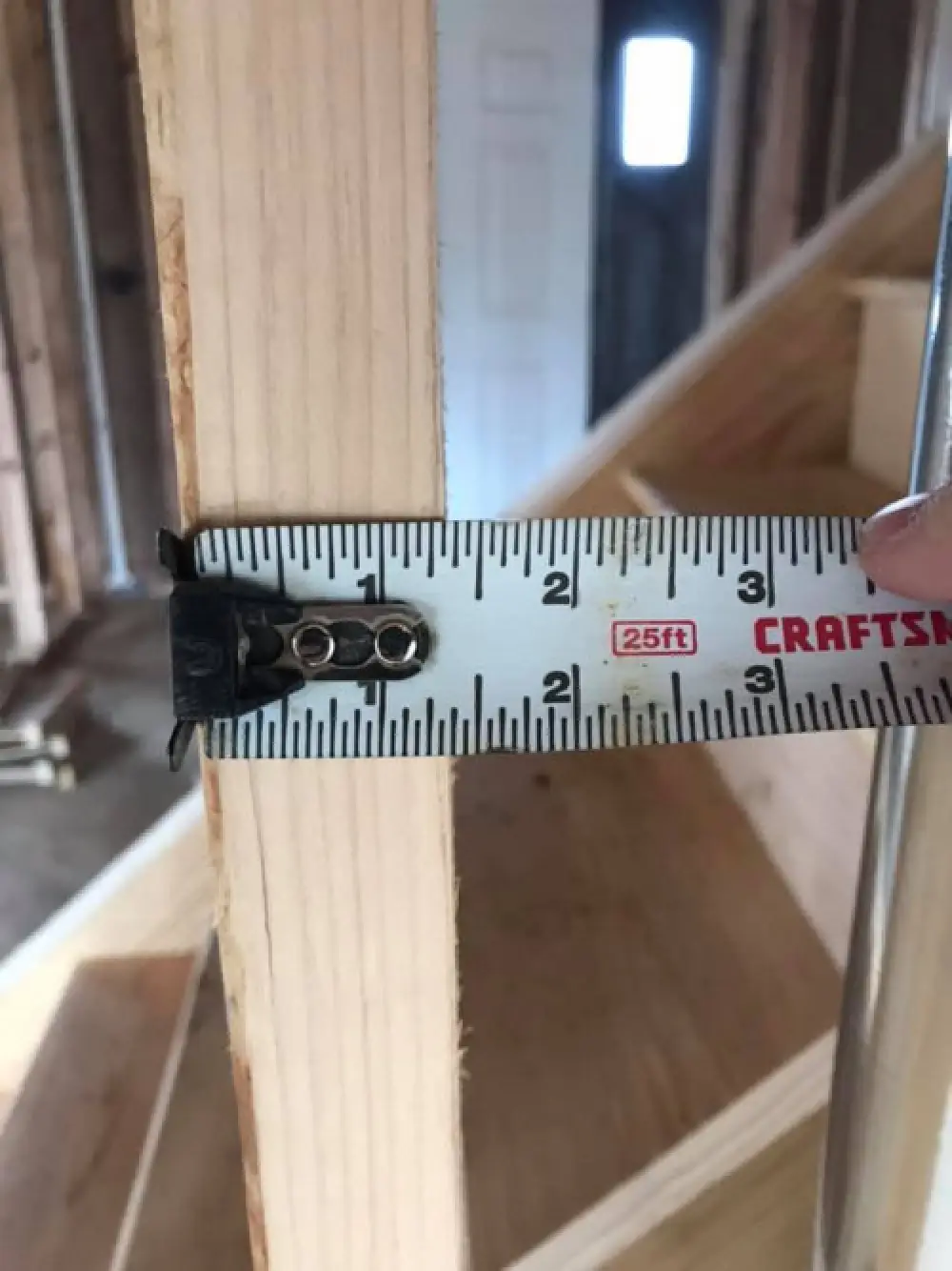 example of off measurement 2x4 