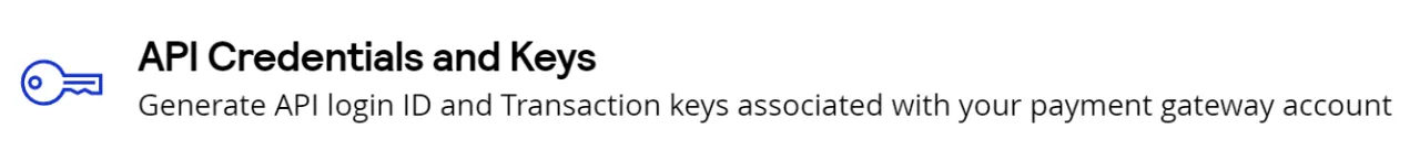 CMS Max Authorize.Net settings fields for API Login ID and Transaction Key