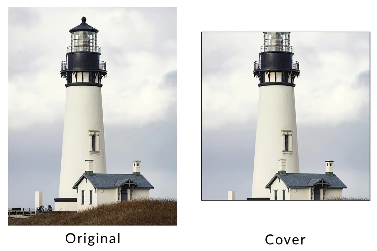 CMS Max product image example using Cover to fill the frame