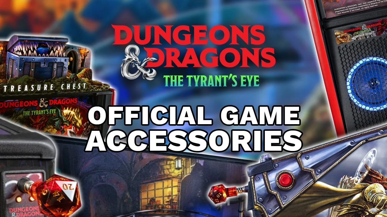DUNGEONS & DRAGONS: The Tyrant's Eye Pinball Accessories Trailer video thumbnail