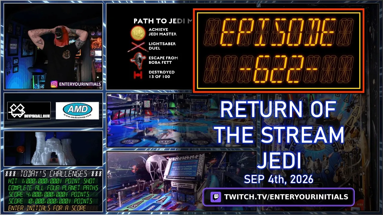 Episode 622 - Stern Pinball's Star Wars - Return of the Jedi video thumbnail