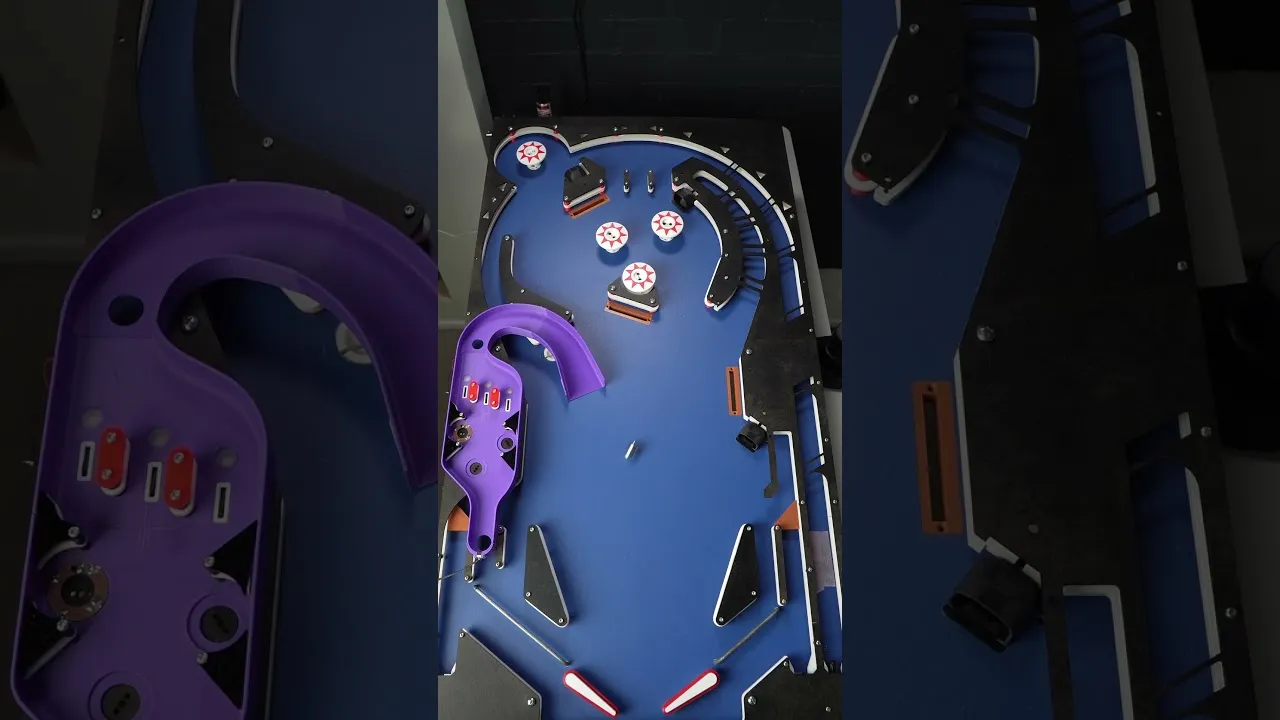 Finishing off the 3d printed flippers for my Space Cadet Pinball machine! video thumbnail