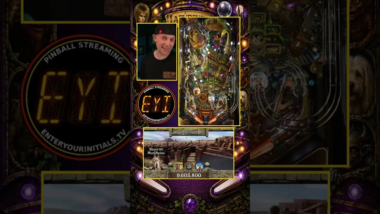 Instant Replay... #pinball #labyrinth #barrelsoffun video thumbnail